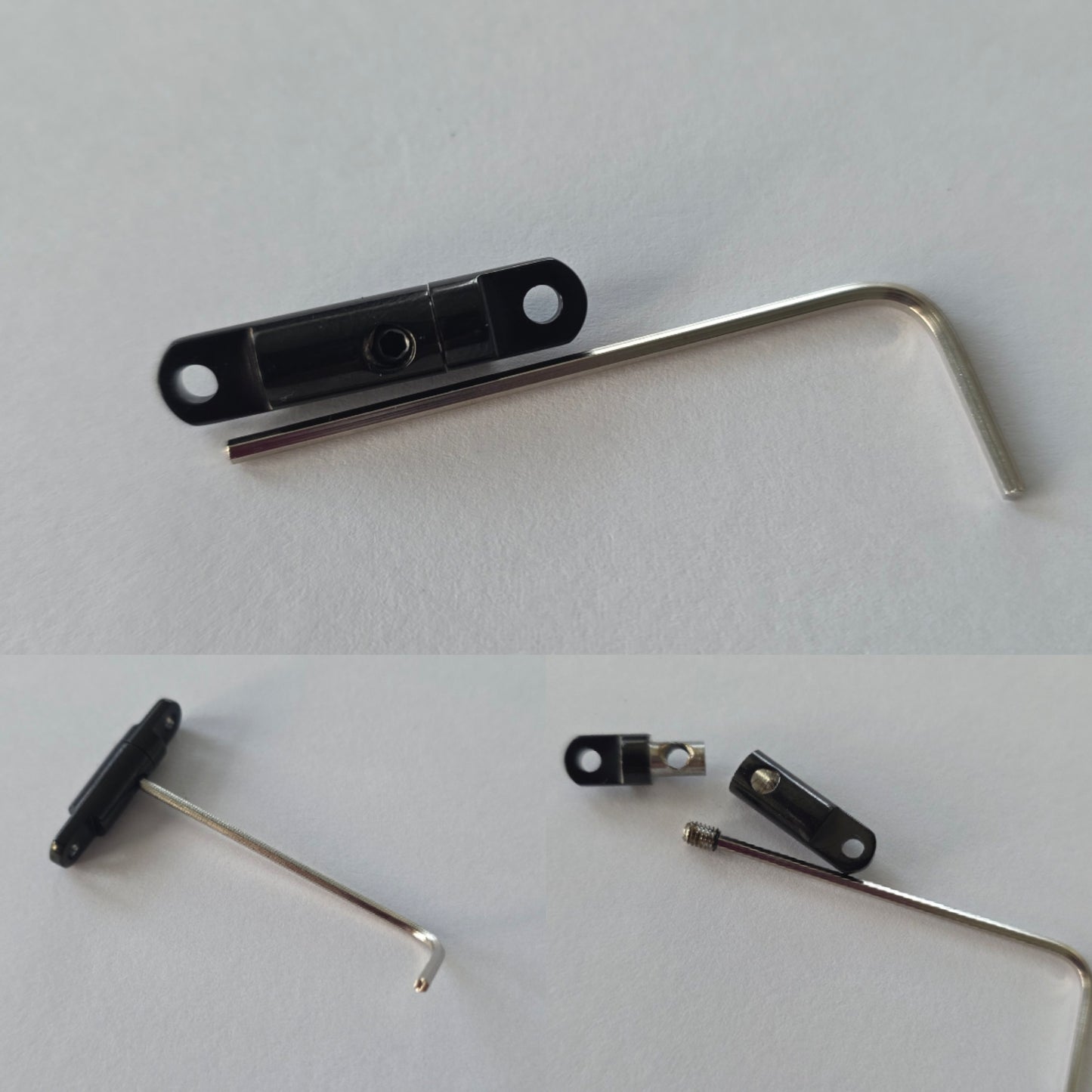 Schwarzer Stahl Tag Kragen Choker Goth Punk Halskette mit Permanent Locking Closure Option