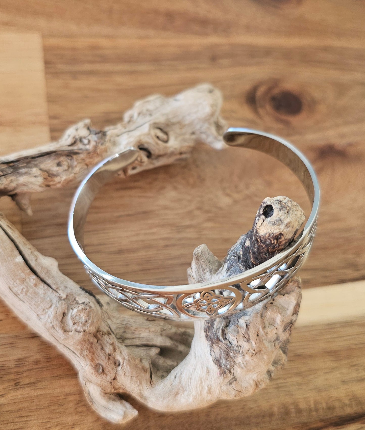 Hexenknoten Filligree Manschettenarmband - Nordisch Heidnisch