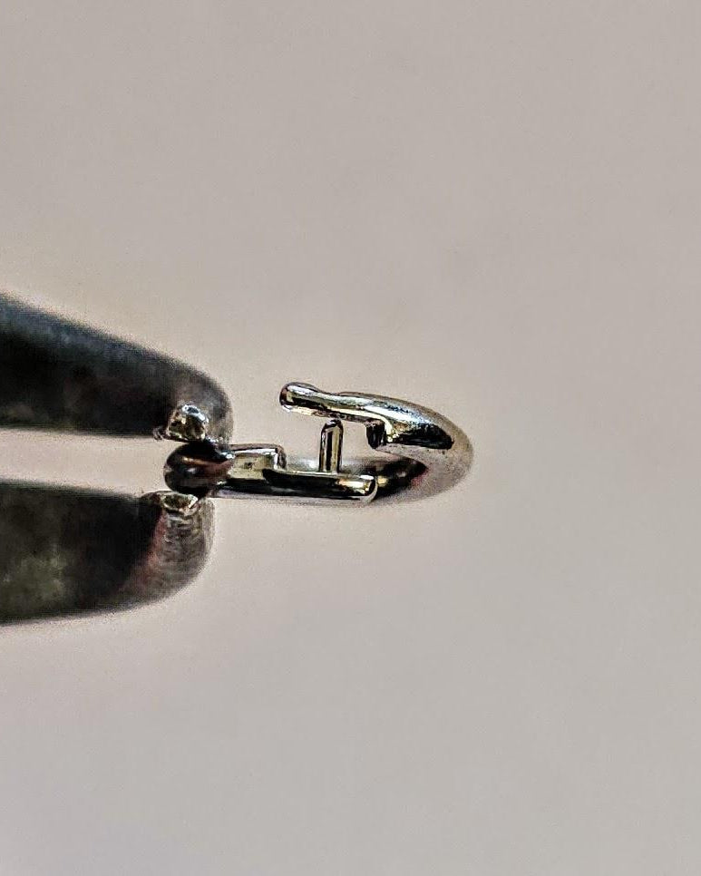 Gold Discreet Day Collar Choker Submissive Necklace with Permanent Locking Ring Option - Submissive O Ring BDSM Aesthetic Jewelry