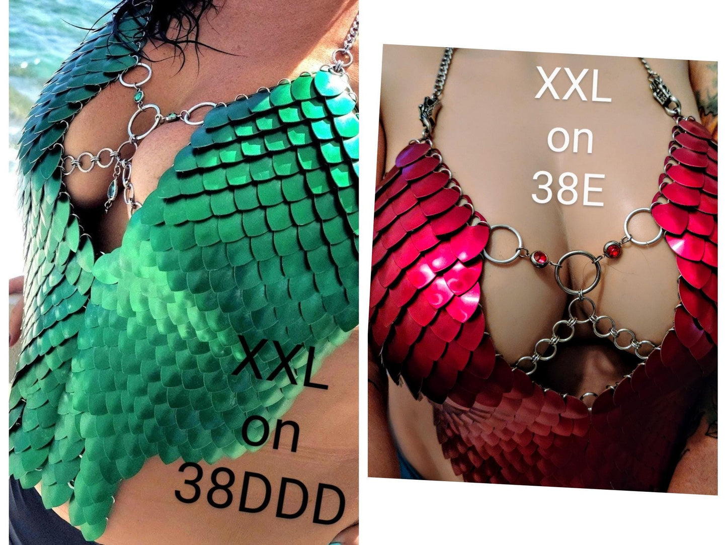 Metal Purple Breastplate Corset Armor, Fantasy Scalemail Dragon Scale Womens Armor, Royal Fae Gala Fairytale Costume, Viking, Fairy Cosplay