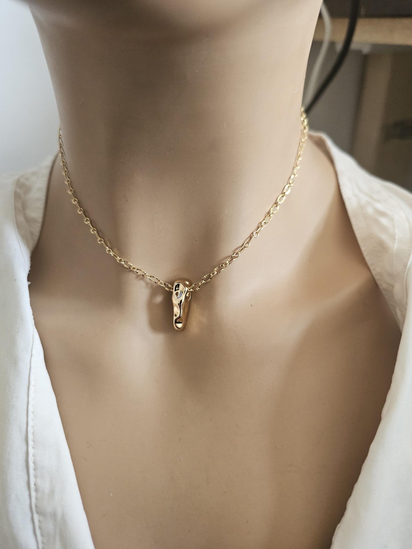 Gold Layered Boho Moon Pendant Necklaces Set, Unique Statement Jewelry, Witchy Aesthetic gift for her, mom gift