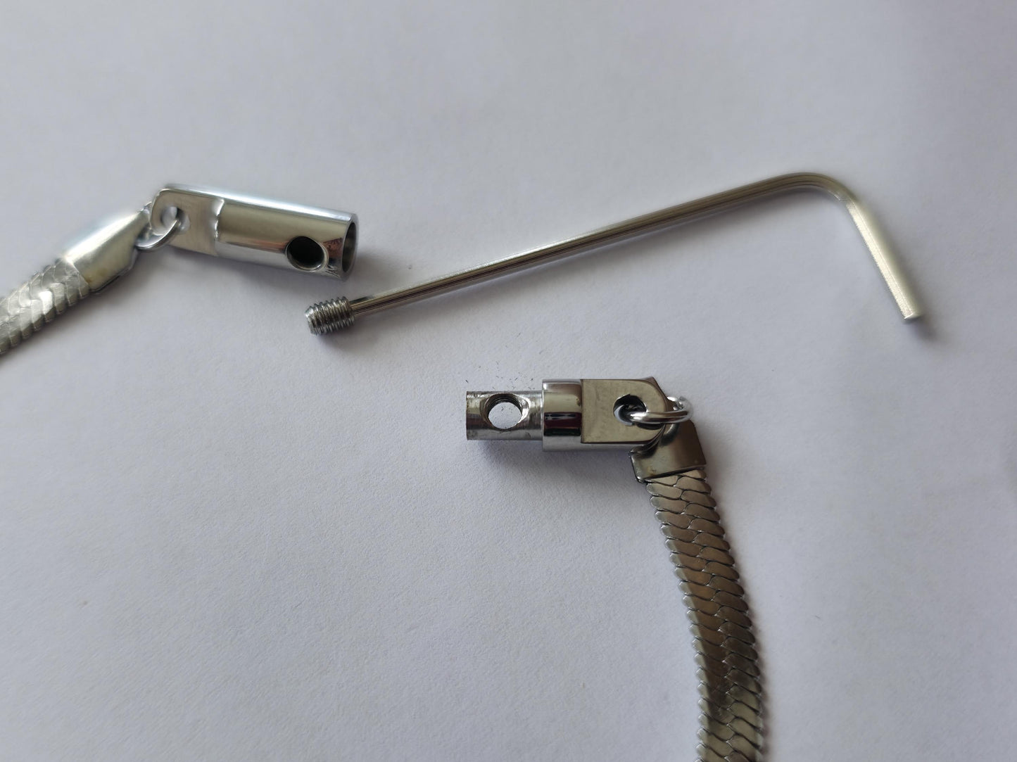 Discreet Day Collar Choker Chunky Mens or Womens Necklace | Submissive BDSM Jewelry Goth Punk Edgy Style with Permanent Locking Clasp Option