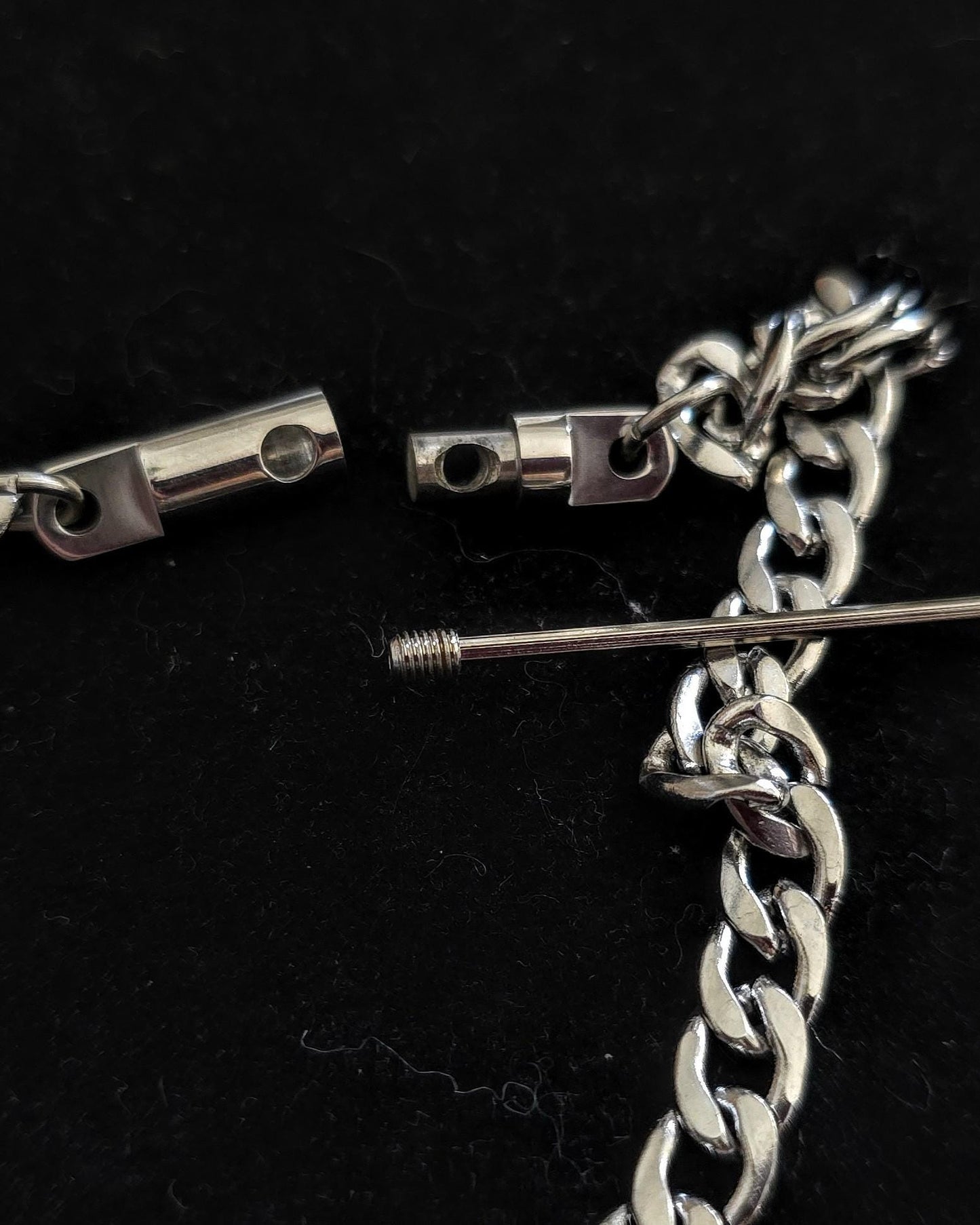 Discreet Locking Permanent Day Collar Bracelet His & Hers - Submissive Style with Lock Key | BDSM Intimate Couples Jewelry