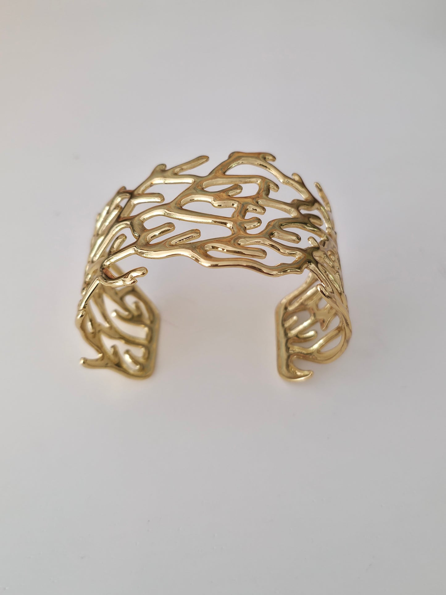 Bracelet manchette nœud de sorcière en filigrane - Norse Pagan