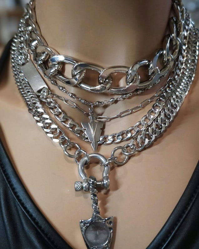 Layered Necklaces | Layering Chains & Stacked Necklace Sets – Page 2 ...