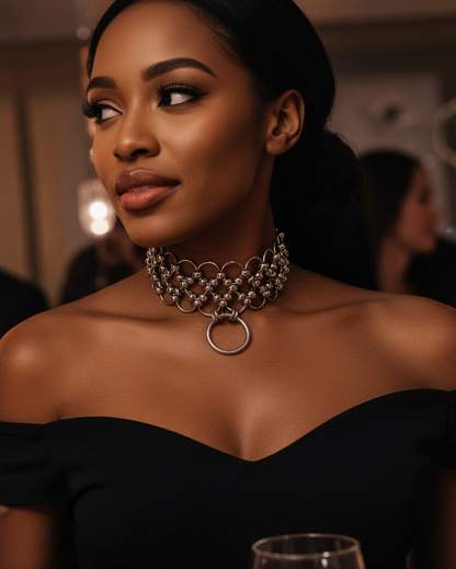 Collare Sub Day Collana girocollo ad anello con opzione di blocco permanente - Collare Day Discreet