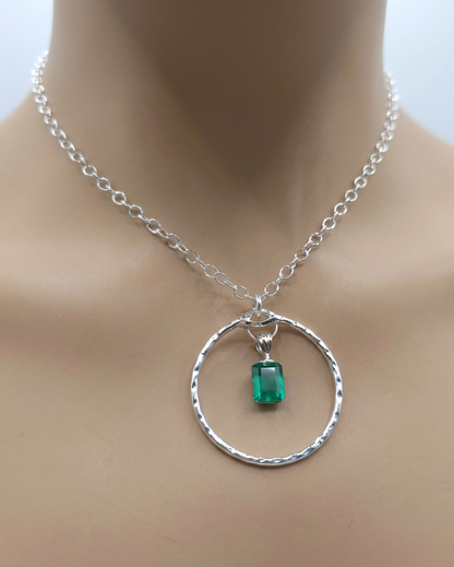 Sterling Silber Tag Halsband mit österreichischem Kristall Choker Halskette - Verschluss Option - Partnerschmuck