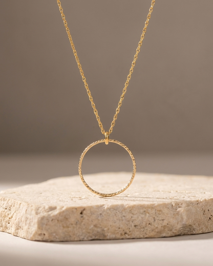 Gold Vermeil Sterling Silver Elegant Minimalist  Chain Day Collar Necklace, Romantic Partner Fine Jewelry