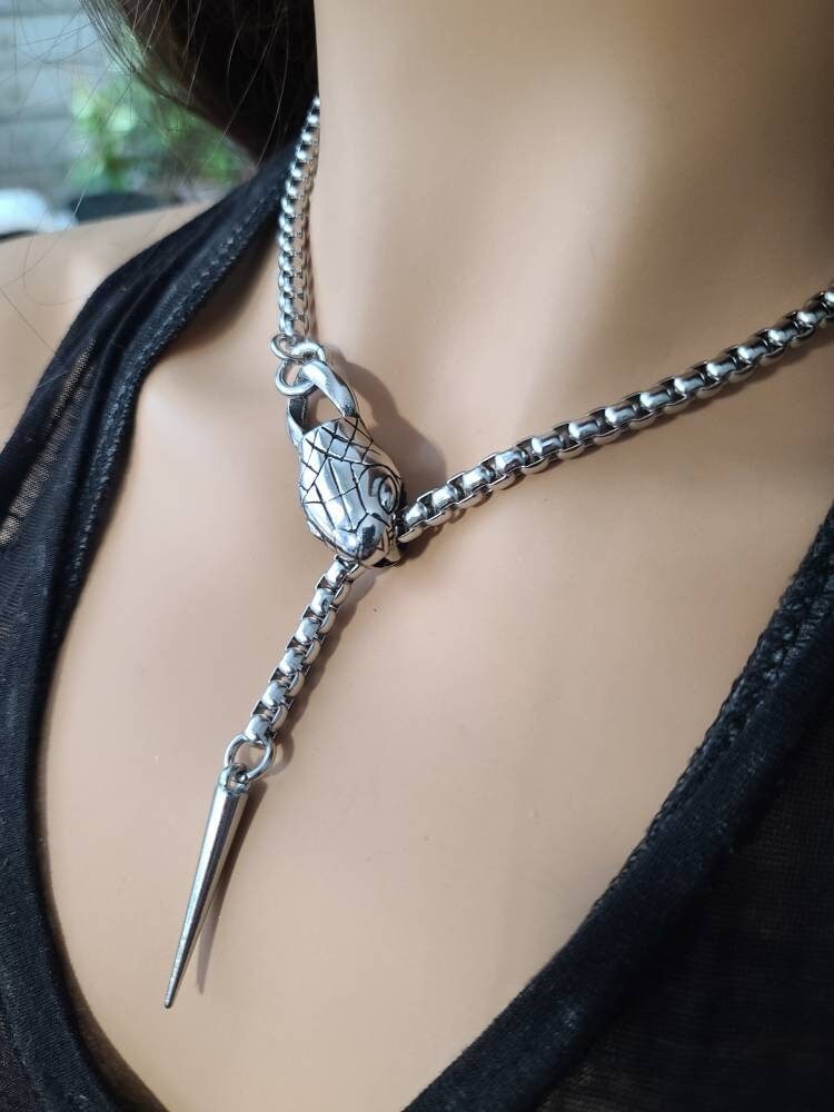 Dancing Moissanite Medusa Pendant Necklace In Sterling Silver Helen Mar Dancing Moissanite Medusa Pendant Necklace In Sterling Silver Helen Mar