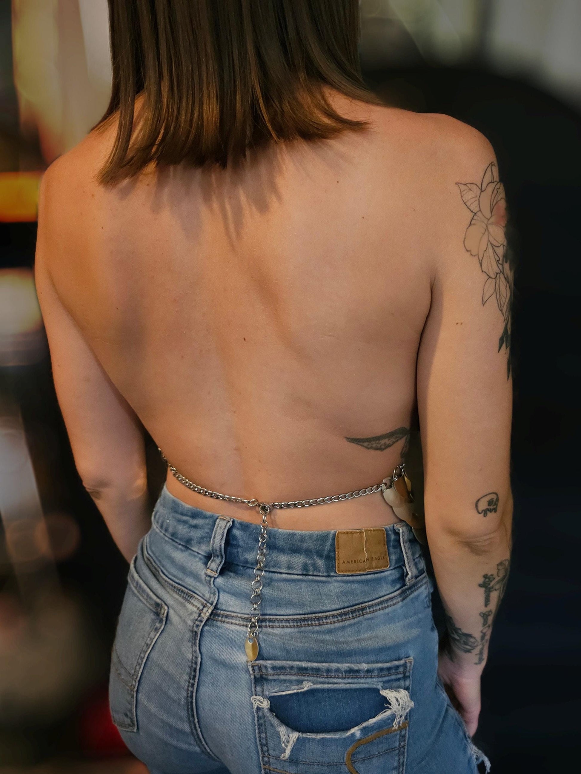 Metal Gold Breastplate Corset Armor, Fantasy Scalemail Dragon Scale Womens Armor, Royal Fae Gala Fairytale Costume, Viking, Fairy Cosplay