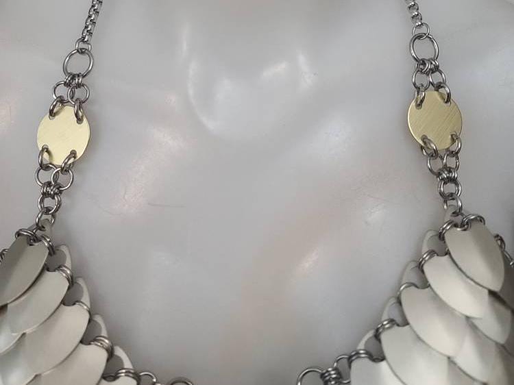 Metal Gold Breastplate Corset Armor, Fantasy Scalemail Dragon Scale Womens Armor, Royal Fae Gala Fairytale Costume, Viking, Fairy Cosplay