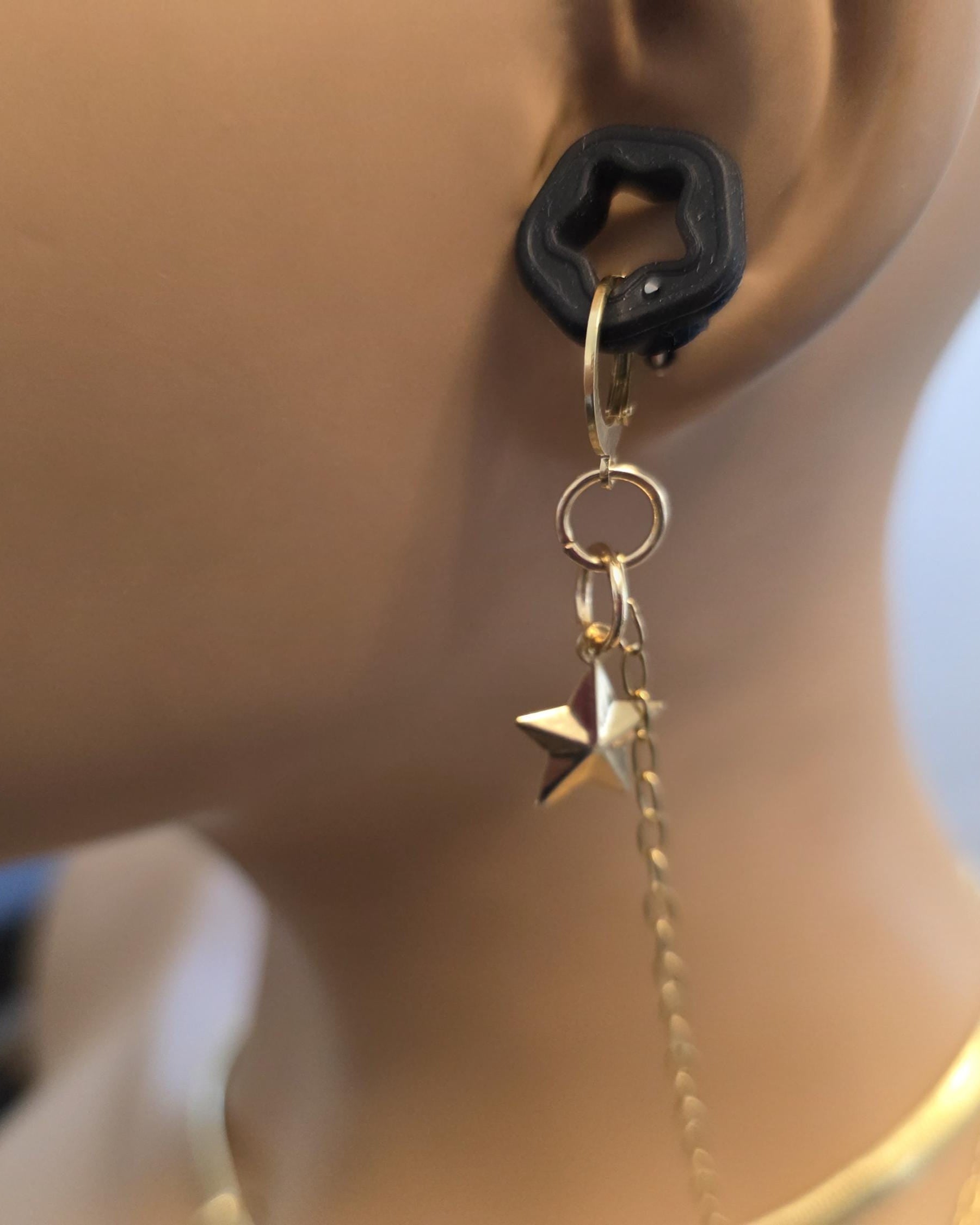 Loops Earplug Keepers - Attach to Any Necklace - Great for raves, festivals, noise sensitive children or adults, ADHD Autism Jewelry