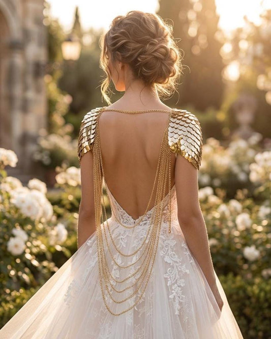 Halloween Viking, Dragon Fairy Scalemail Cosplay Chainmail Festival Outfit Shoulder Armor Costume QUALITY MADE in CANADA