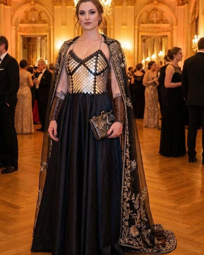 Halloween Metal Corset Top Festival Outfit Scalemail, , Rave Viking, Dragon, Cosplay Costume, - QUALITY MADE in CANADA