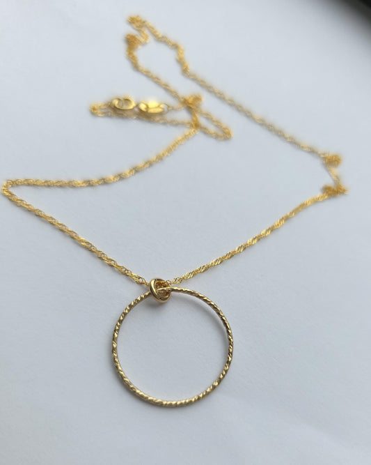 Gold Filled Sterling Silver Elegant Minimalist Chain Day Collar Necklace, BDSM Romantic Partner Fine Jewelry