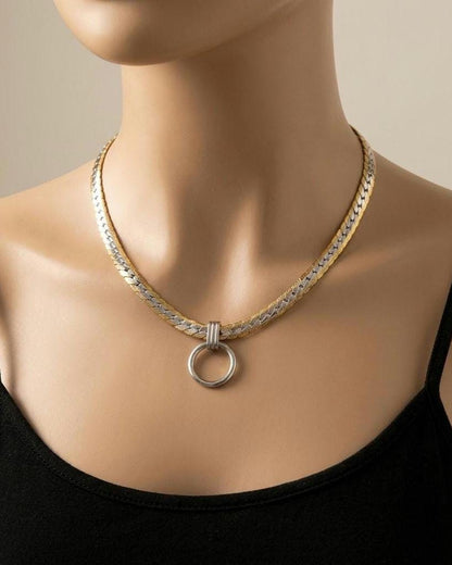 Steel Day Collar, Precision Fit Masc Style Choker, O-Ring Necklace, 14–20 Inch Sizes, Locking Option, BDSM Jewelry