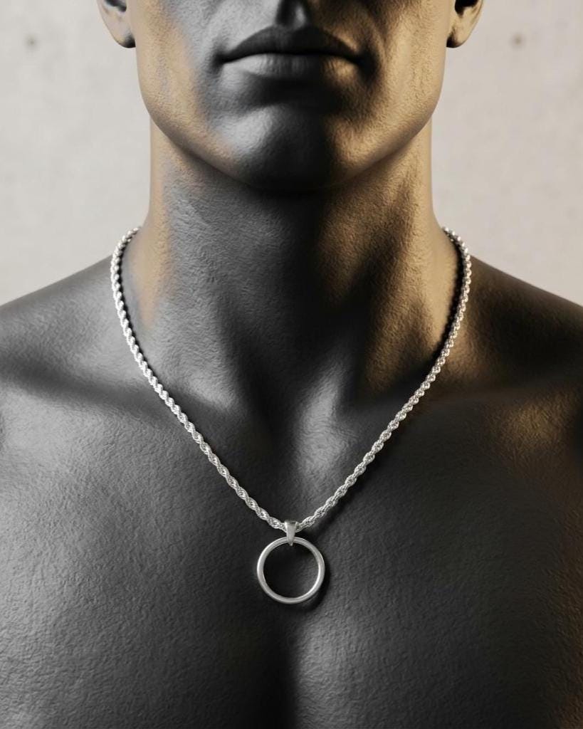 Sterling Silver 3mm Rope Chain Day Collar Choker Necklace - Mens, Womens, 3 Sizes & Locking Option - Luxury Commitment Jewelry