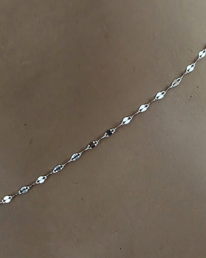 Sterling Silver Lotus Eternity O Ring Collar Choker Necklace - Partner Commitment Jewelry