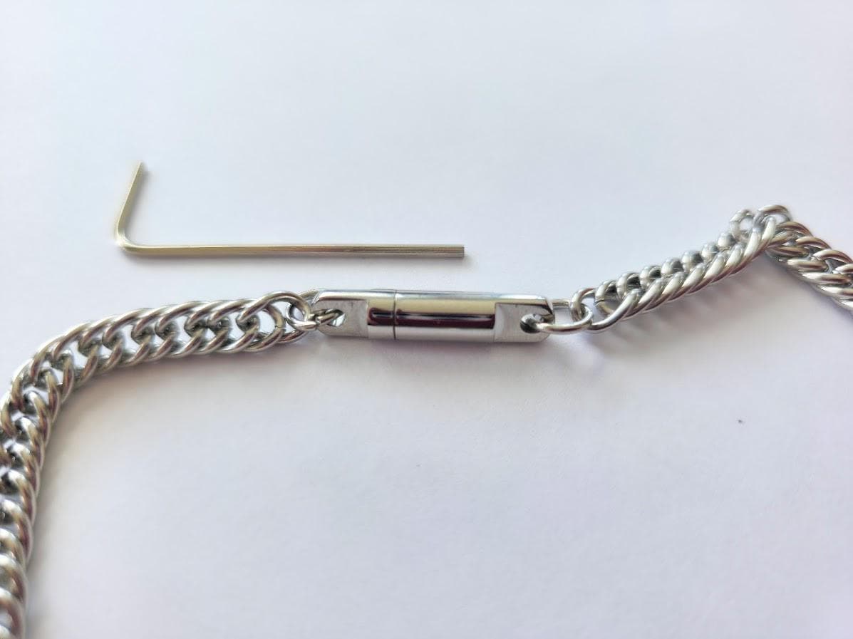 Shield Maiden™ Signature Lock & Key Clasp, a proprietary closure forged for strength, trust, and intention.