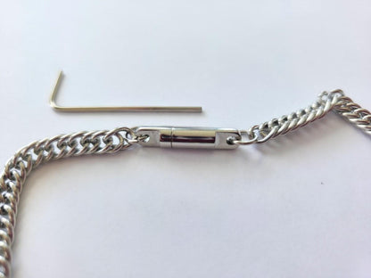 Shield Maiden™ Signature Lock & Key Clasp, a proprietary closure forged for strength, trust, and intention.