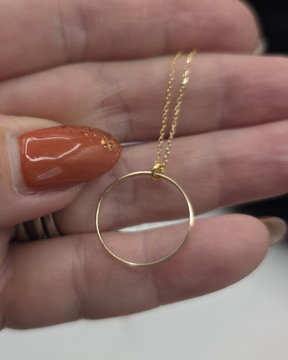 Solid 10K Gold Day Collar Necklace | Minimalist Luxury Collar | Fine Gold Jewelry
