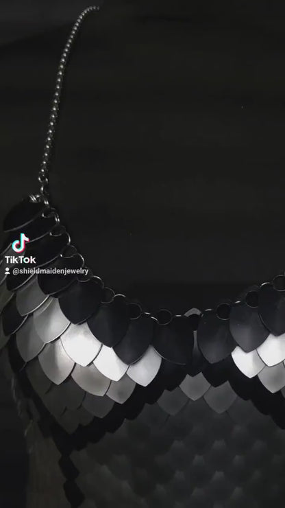 Dragon Rider Scalemail Armor Corset: Stainless Steel Cosplay Top