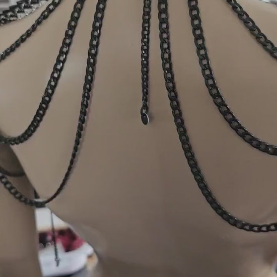 Dragon Scale Royal Fae Fantasy Shoulder Armor: Viking Scalemail Gala Costume Accessory