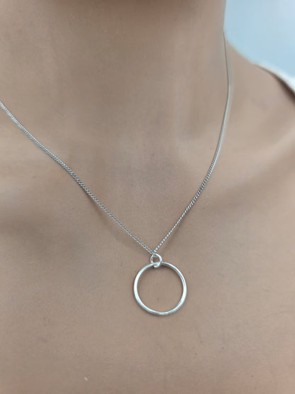 Sterling Silver Day Collar – O-Ring | Fine Jewelry | Permanent Options