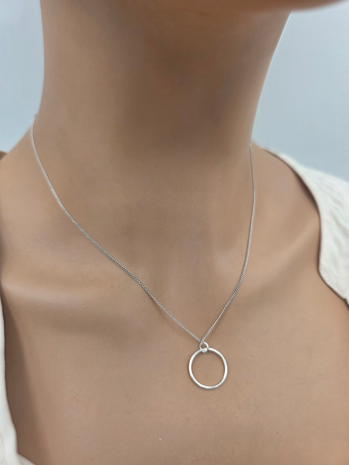 Sterling Silver Day Collar – O-Ring | Fine Jewelry | Permanent Options