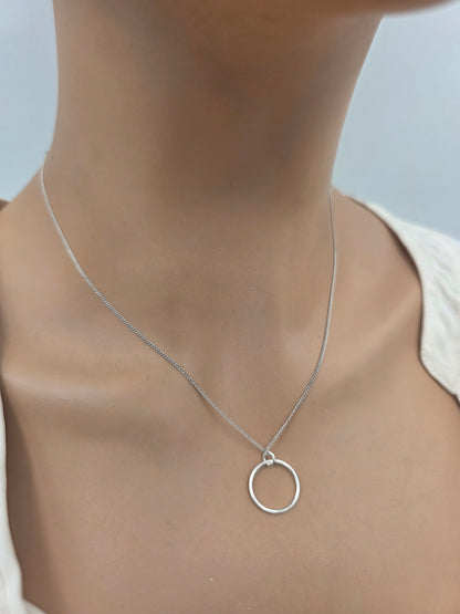 Sterling Silver Day Collar – O-Ring | Fine Jewelry | Permanent Options
