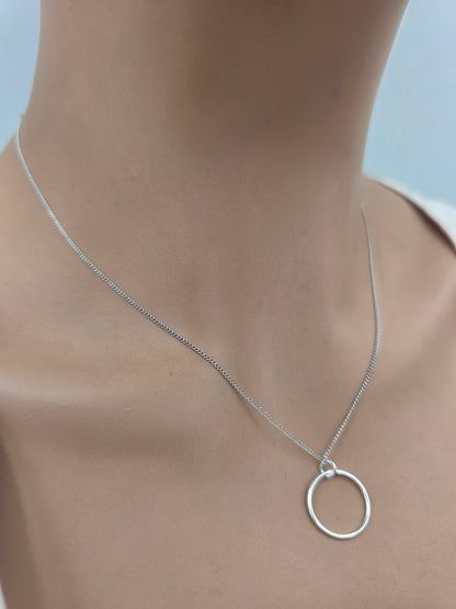 Sterling Silver Day Collar – O-Ring | Fine Jewelry | Permanent Options